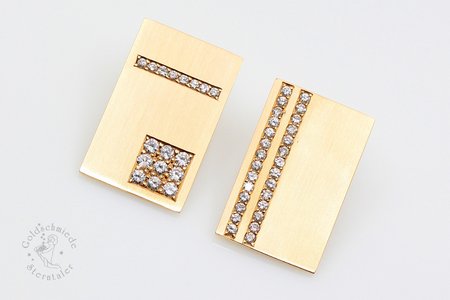 Ohrstecker aus Gold mit Brillanten