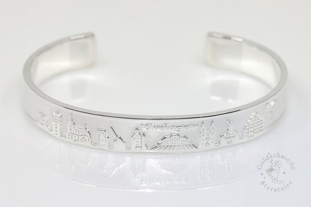 Rheingau Ring Armspange aus 925 Silber