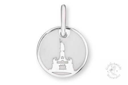 Rheingau Ring Anhängerin 925 Silber, Germania Rüdesheim