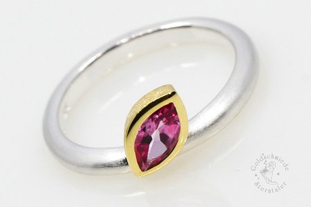 Ring, 925 Silber Turmalin