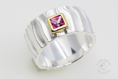 Ring, 925 Silber Turmalin