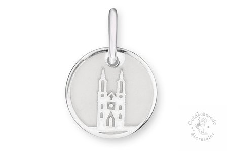 Rheingau Ring Anhänger in 925 Silber, Geisenheimer Dom