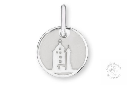 Rheingau Ring Anhänger in 925 Silber, Schloss Vollrads